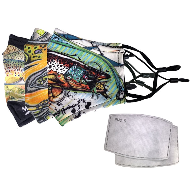 MFC PM2.5 Filter Facemask Brook Trout