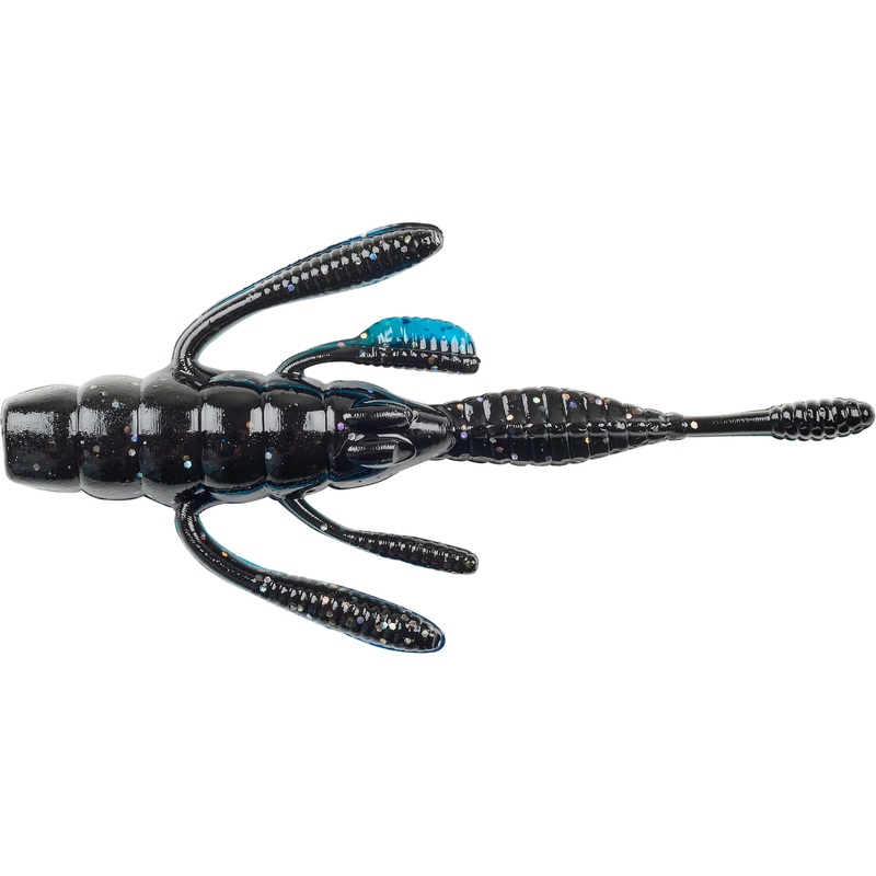 Nories Switch On Jig Trailer – 8 Pack Black Blue Reflection