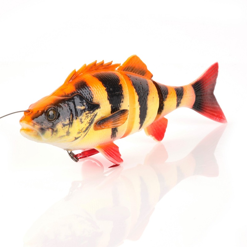 Savage Gear 4D Yellow Perch Firetiger 9 in