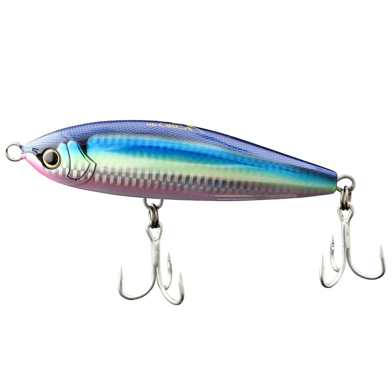 Shimano HD Orca Slider Tuna Lure Blue Pink 140mm – 5-1/2″ – 2-1/2oz