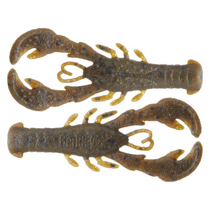 BERKLEY POWERBAIT MAXSCENT LIL SUPER TROOPER Green Pumpkin