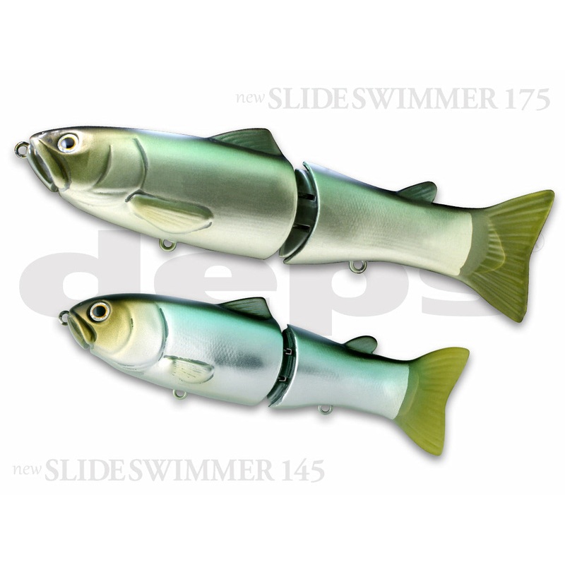 DEPS SLIDE SWIMMER GLIDE BAIT-175 #08 Deadly Keta Hasu 175