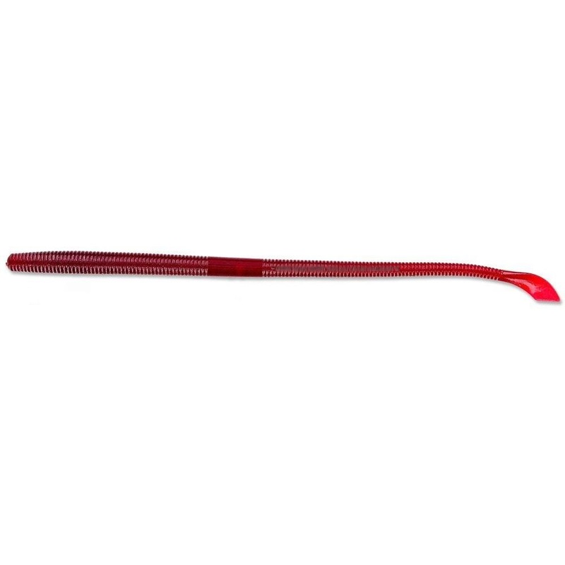 Gary Yamamoto 7.75 Inch Kut Tail Worm – 5 Pack Black Blue