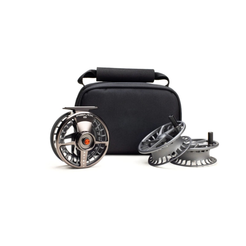 Lamson Remix S-Series Fly Reel 3 Pack Smoke 3+