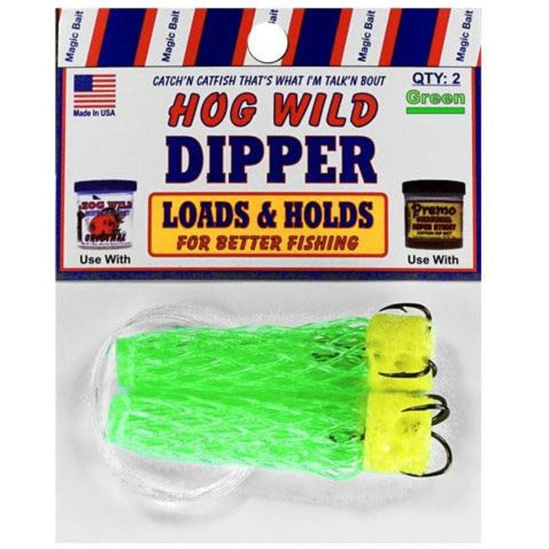 MAGIC BAIT 48-33 HOG WILD BAIT DIPPER Red