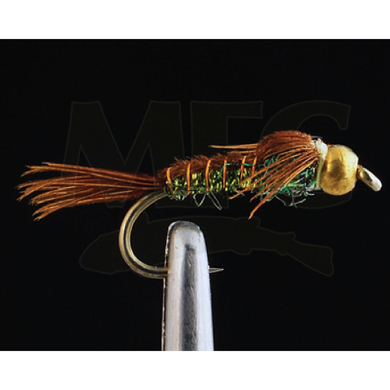 Montana Fly Company Kyle’s BH SprFlsh Olive 16 1 dozen