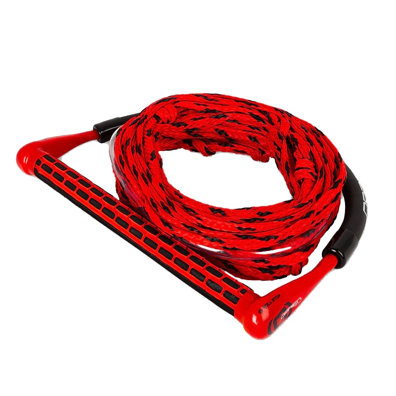 O’BRIEN POLY-E WAKEBOARD ROPE AND HANDLE COMBO – RED