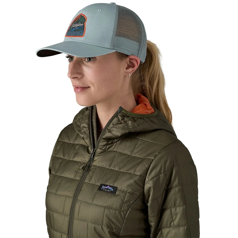 Patagonia Take a Stand Trucker Hat Wild Grizz: Plume Grey / WIGG One Size