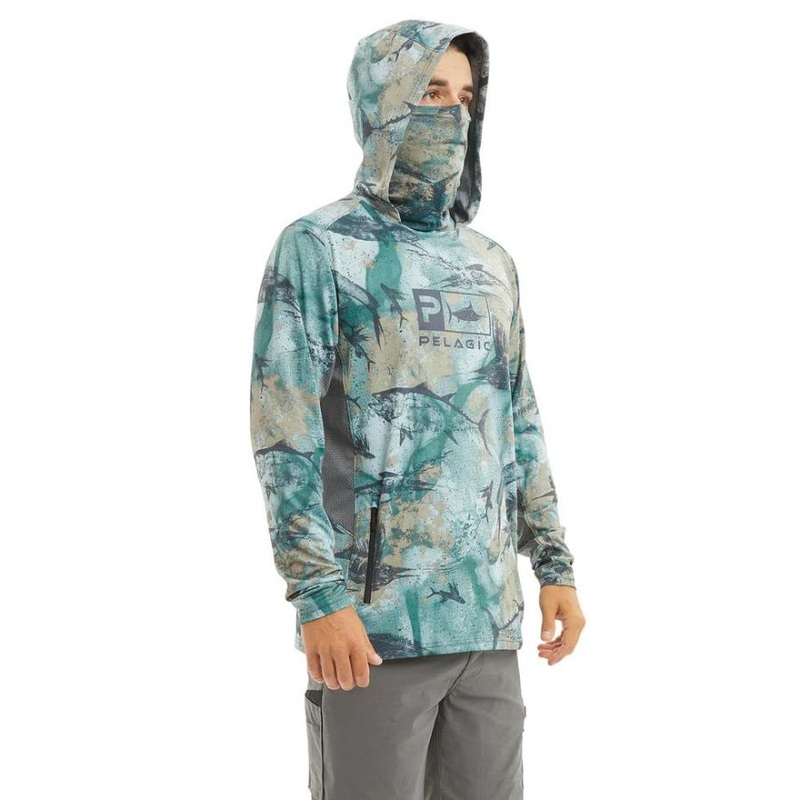 PELAGIC EXO-TECH OPEN SEAS CAMO BLUE M