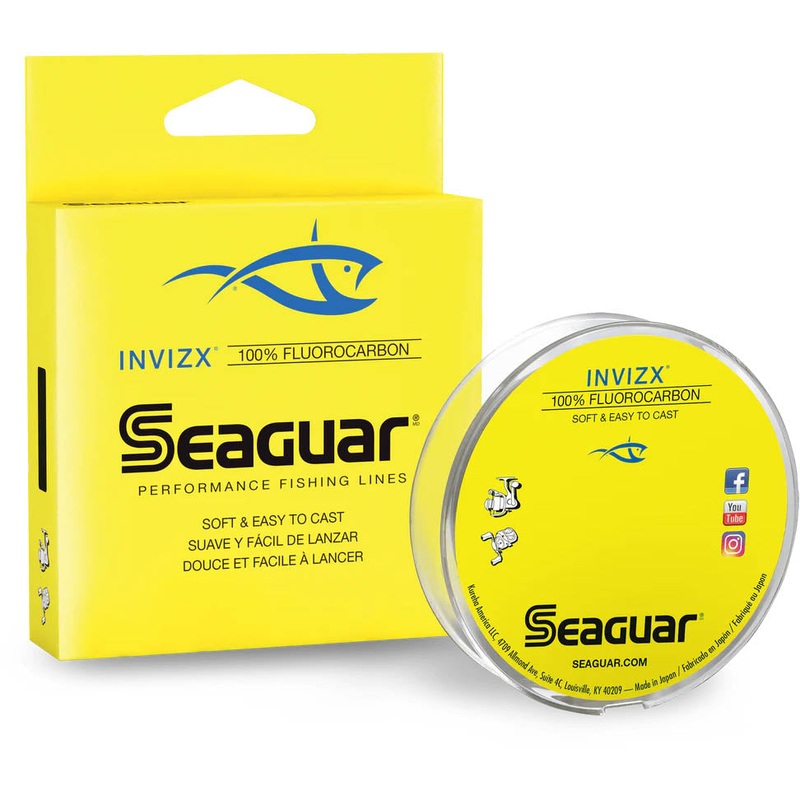 Seaguar InvizX Fluorocarbon Fishing Line 200 Yards 4 pound