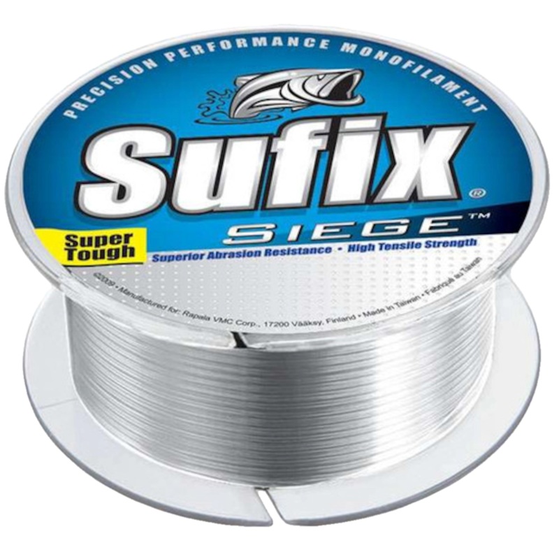 Sufix Siege Monofiliment Line 6lb, 330yds Clear