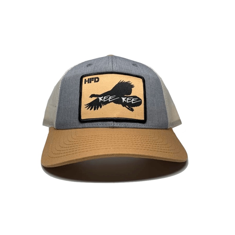 Tri-color Kee Kee Flying Turkey Hat
