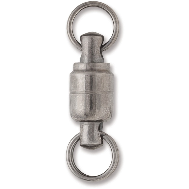 VMC BBSSR Ball Bearing Swivel w/Split Rings Black Nickel #2