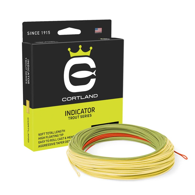 Cortland Indicator WF3F Fire Orange/Olive/Pale Yellow