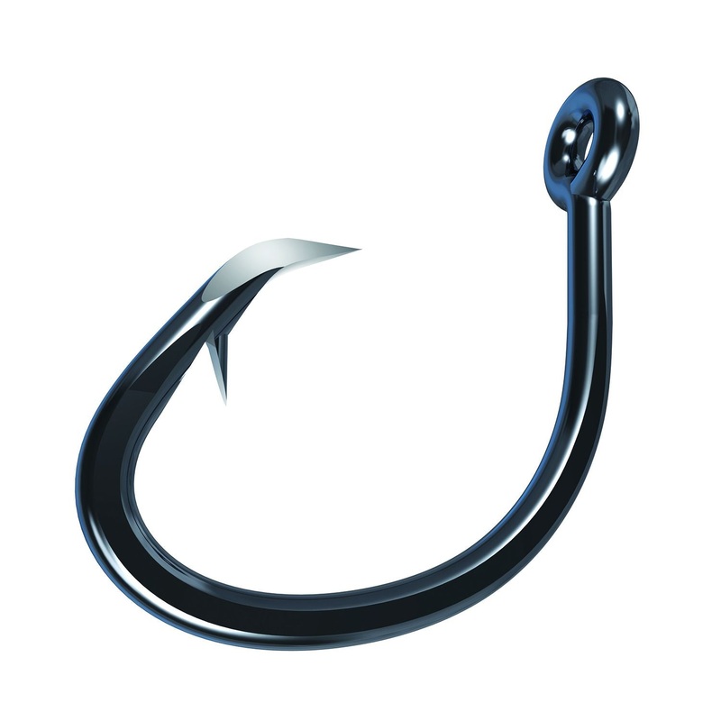 Eagle Claw Trokar TK619HI Magnum Non-Offset Circle Hook 6/0 – 5 pack