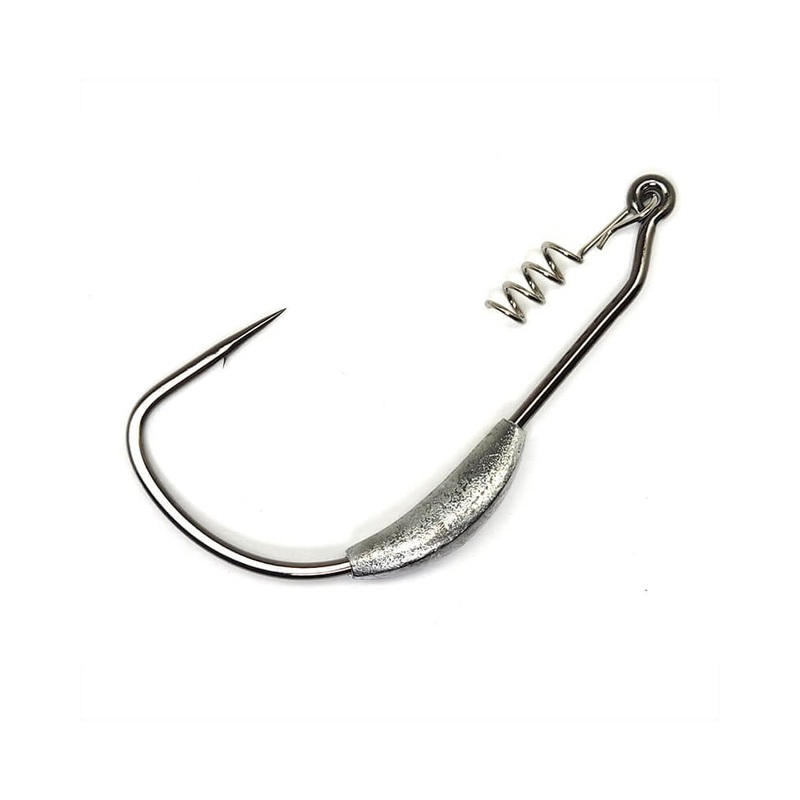 Gamakatsu Superline Spring Lock Weighted Hooks Superline Spring Lock Weighted (3/0 – 1/16oz – 4pk)