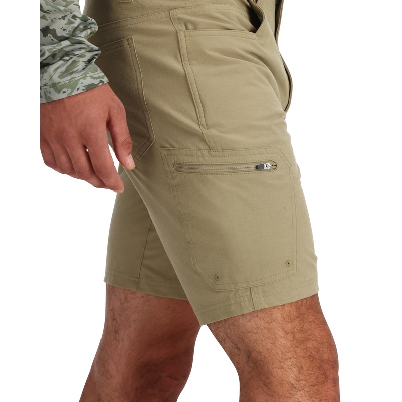 Simms Challenger Shorts Khaki 30″ Waist