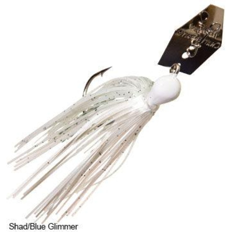 Z-Man The Original ChatterBait Lures Weight: 1/2oz Shad/Blue Glimmer
