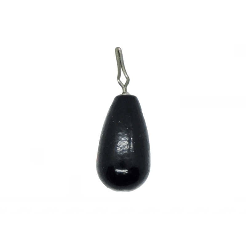 Black Tungsten Tear Drop Shot 1/8oz