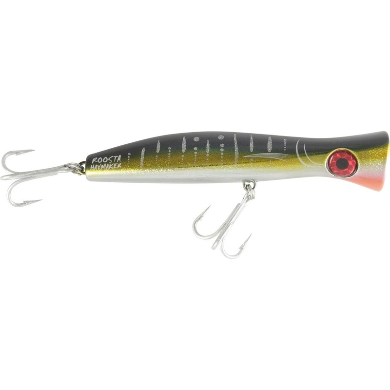 Halco Roosta Popper 195 7 3/4″, 4 1/4 oz, Yellowfin