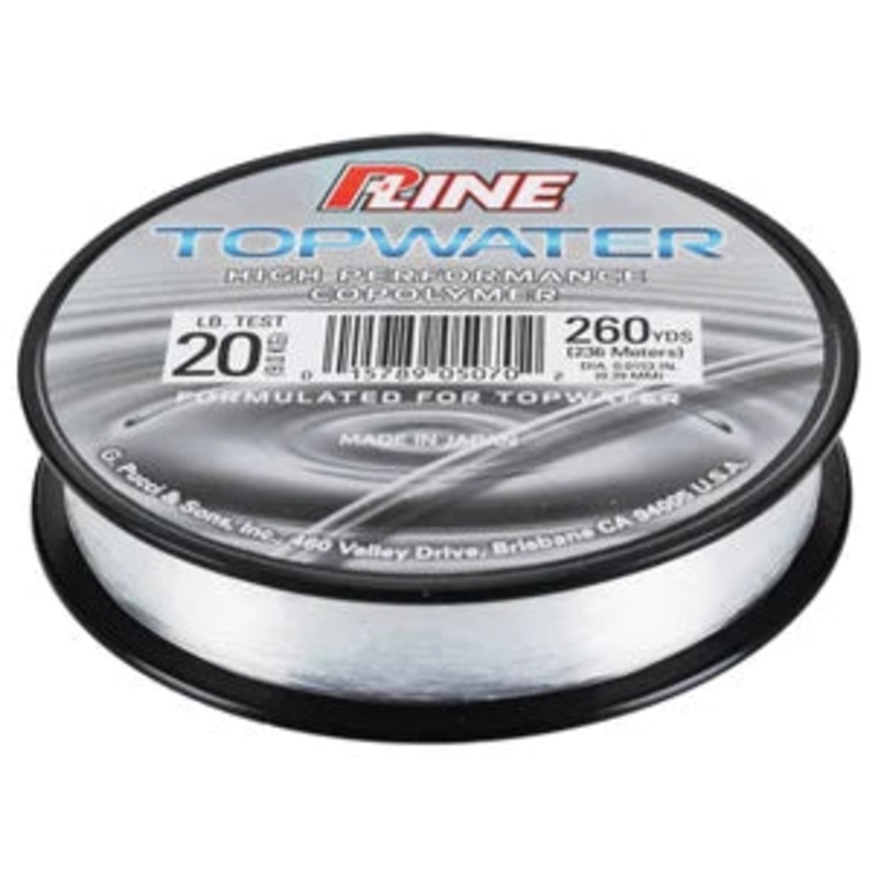 P-LINE HIGH PERFORMANCE COPOLYMER TOPWATER LINE 10 lb