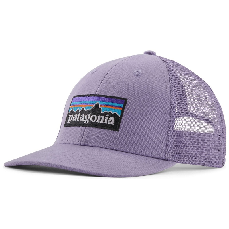Patagonia P-6 Logo LoPro Trucker Hat Concrete Purple Concrete Purple