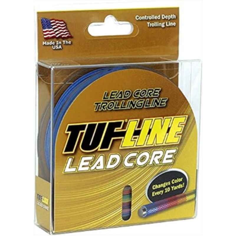Tuf-Line Lead Core Trolling Line 18lb 100yd MultiColor
