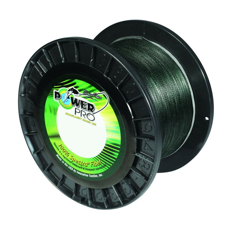 Power Pro Spectra Braided Fishing Line 3000yd Spool Vermillion Red 200lb