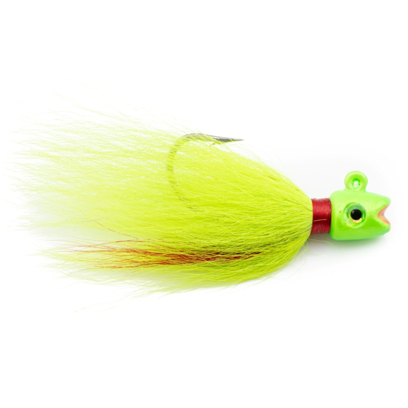 S&S Bucktails Smiling Bill Chartreuse 1/2oz