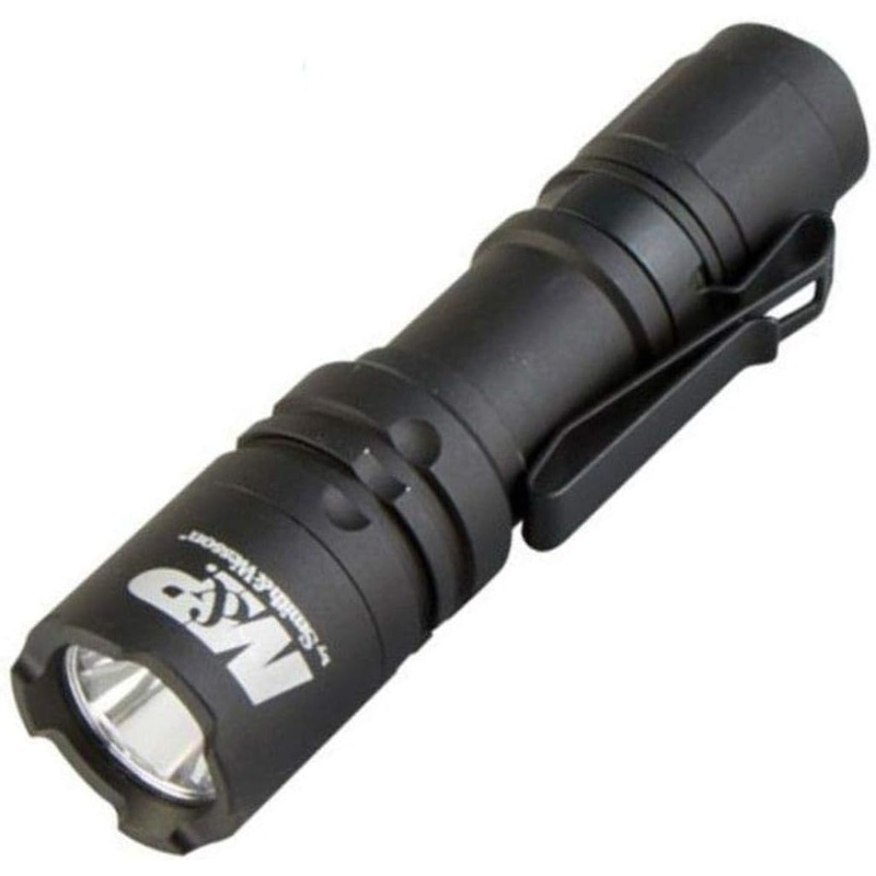 Smith & Wesson 110146 Delta Force CS 1xAAA Flashlight 4″ WHT High Low
