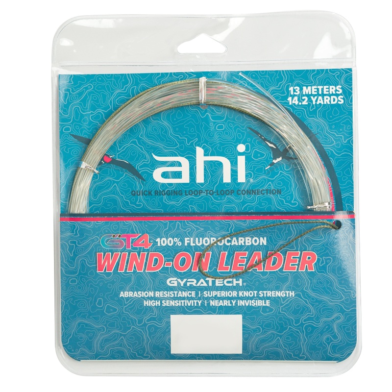 Ahi WIND-ON Fluorocarbon Leader 14.2yards 13meters 100lb