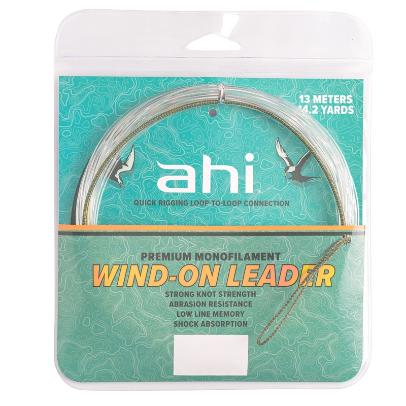 Ahi WIND-ON Mono Leader 100LB – 14.2yards 13meters
