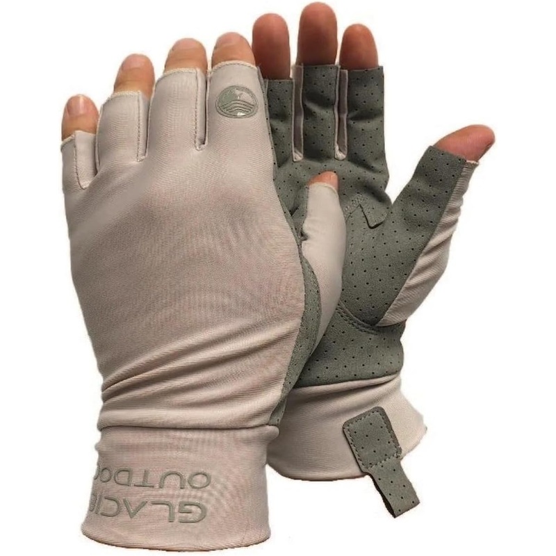 Glacier Ascencion Bay Sun Glove Light Grey L