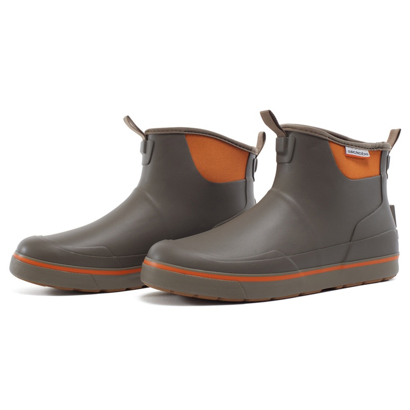 Grundens Deck-Boss Ankle Boot, Brindle, 13