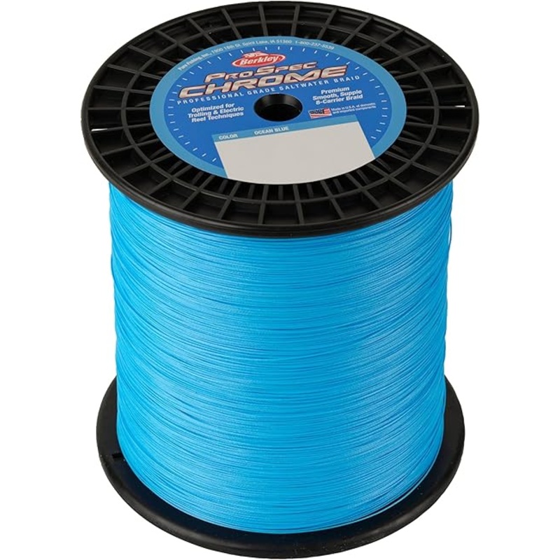 Berkley ProSpec Chrome Braid, Ocean Blue, 65lb 3500yd