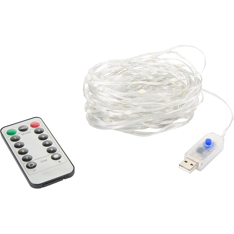 Stansport 30Ft, 100 Led Outdoor Camping Light With Remote
