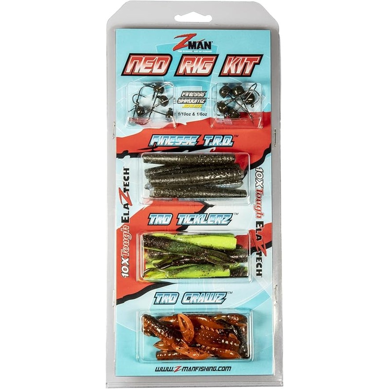 Z-Man KIT-NED-HOT Ned Rig Kit – Hot Colors