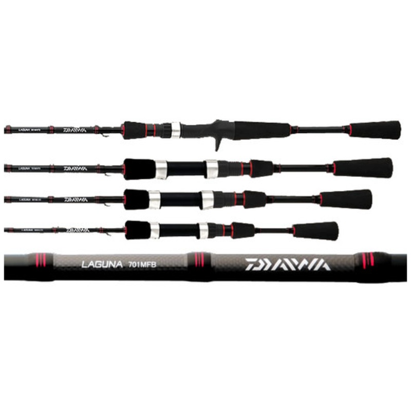 Daiwa LAG562ULFS Laguna Spinning Rod, 5’6″, 2 Pc, Fast, UL, 1/32-1/8