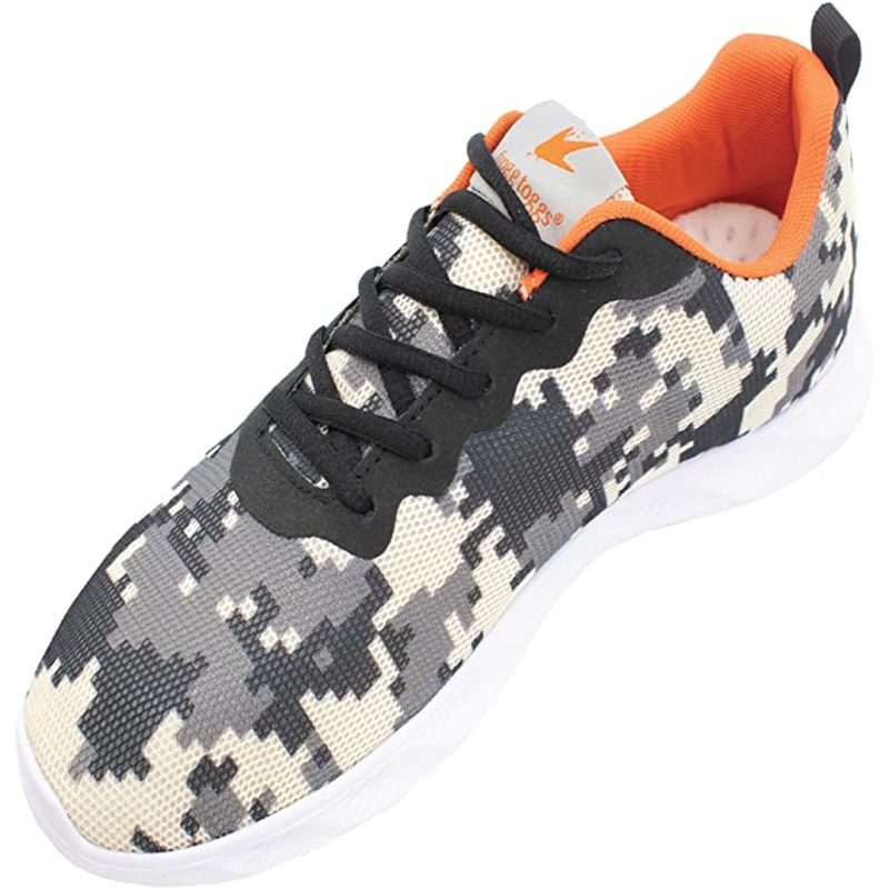 Frogg Toggs Shortfin Men’s Shoe, Digital Camo and Orange 9