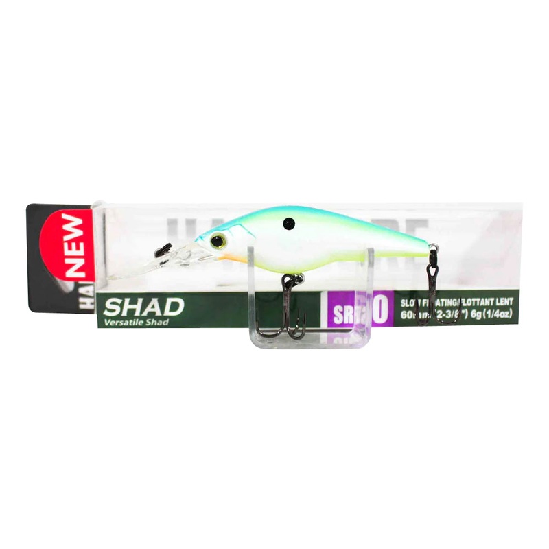 Yo-Zuri Duel Hardcore Shad SR 60SF 60mm Citrus Shad
