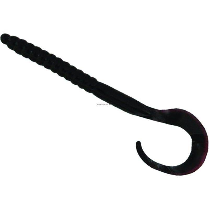 Creme Stick Worm, 7″, 8pk Red Shad