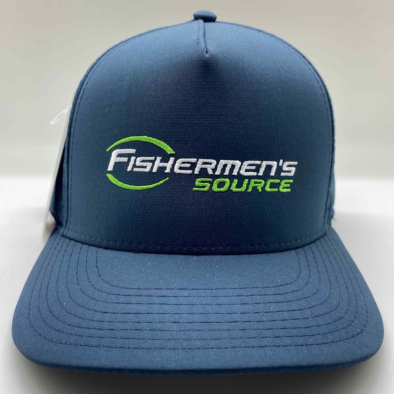 Fishermen’s Source Performance Hat, High Crown Fit Gray One Size
