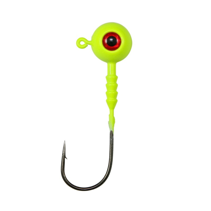 Jigging World  Power Ball Jig V2 Chartreuse 3/8oz