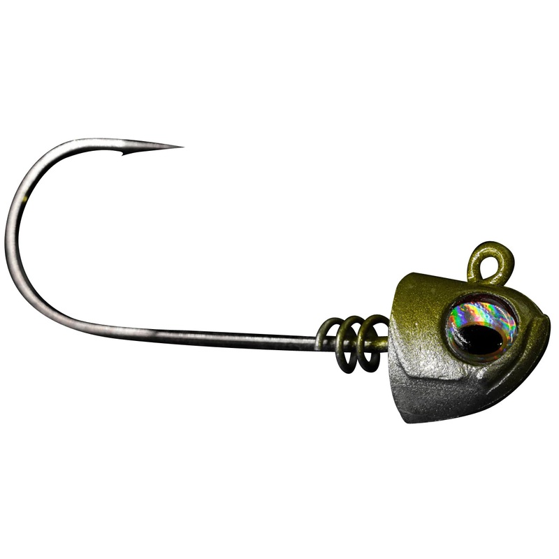No Live Bait Needed 8″ Jigheads Hell Yeah Butter 3/4oz