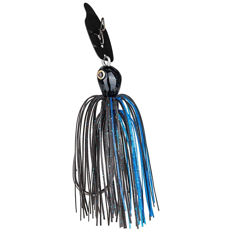 Strike King Thunder Cricket Vibrating Swim Jig for Bass 10 – White 3/8 oz