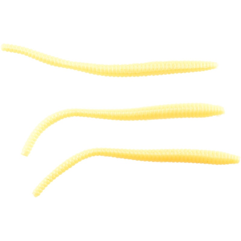 Berkley PowerBait Power Floating Trout Worm, 3″ (Assorted Colors) Cheese