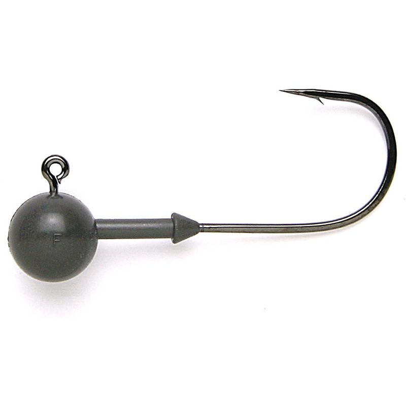 Keitech Tungsten Super Round Jig Head 2/0 (2pk, 1/4oz)