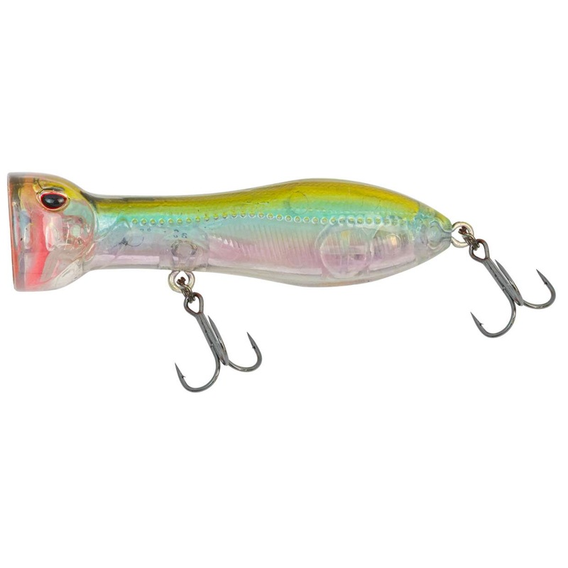 Nomad Chug Norris Popper 72 Autotune Freshwater AG – Aqua Ghost 72mm – 3″ – 3/8oz