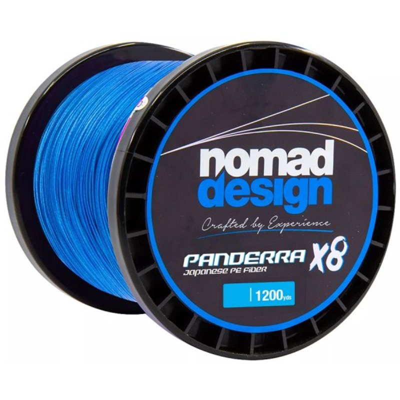 Nomad Panderra 8X Braid- Cyan Blue 300yd 10lb
