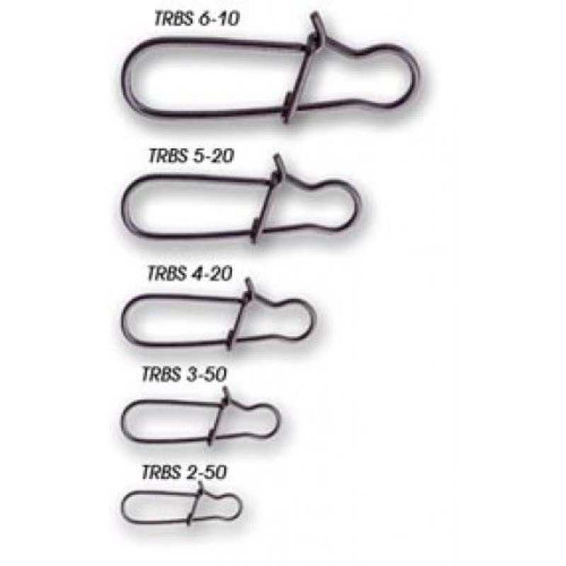 Tsunami Stainless Steel Round Bend Snap TRBS 2 (50pk, 25lb)